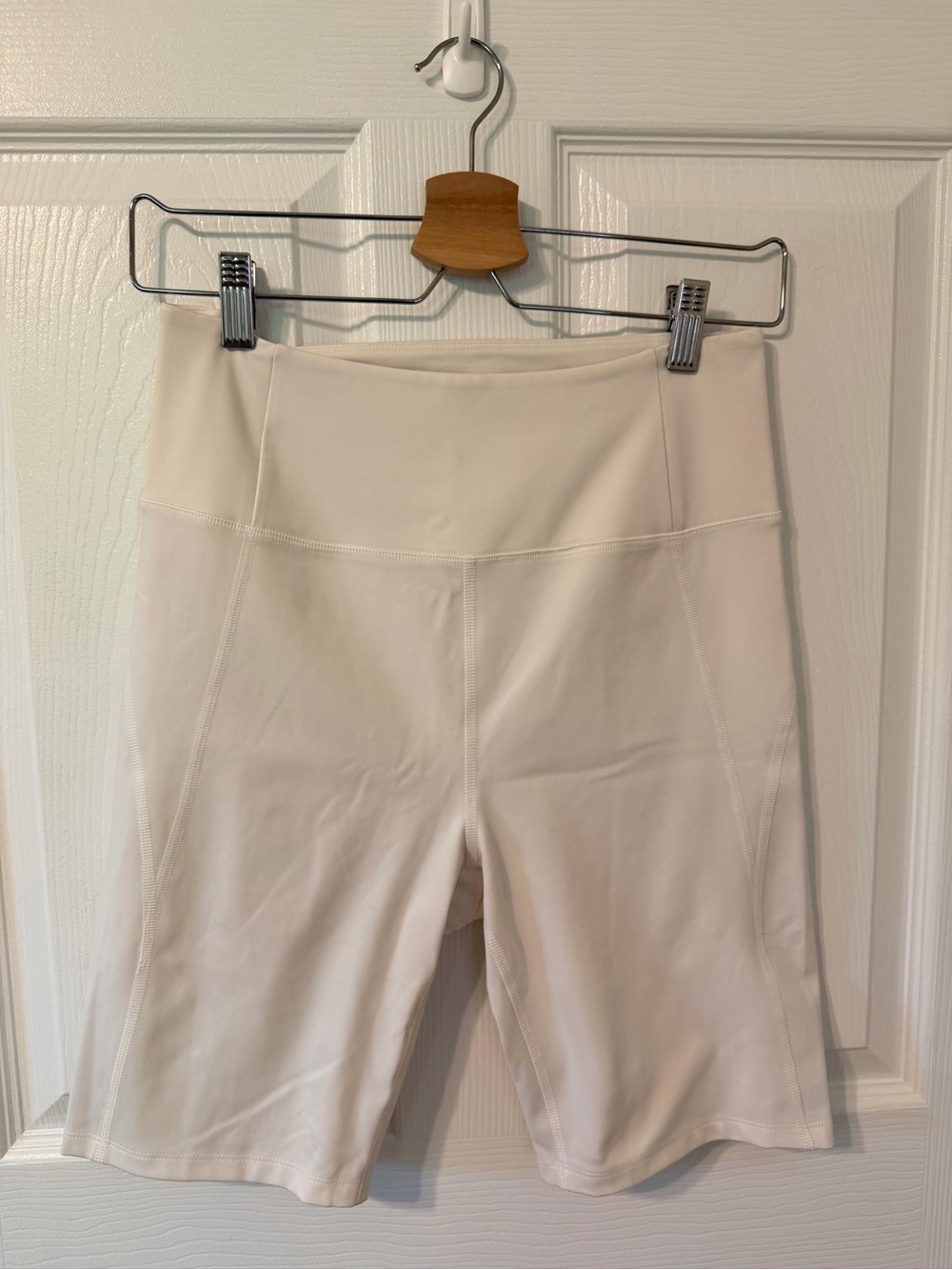Off-White High-Waist Girlfriend Collective Biker Shorts
